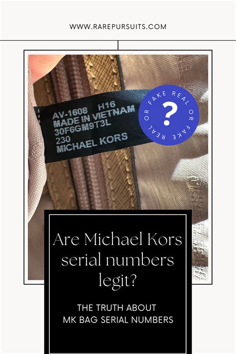 nr seryjny michael kors|Michael Kors serial number lookup.